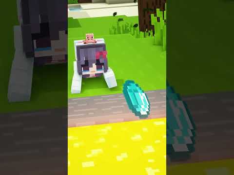 Wha Wha Cat in Minecraft (Part 2) #shorts