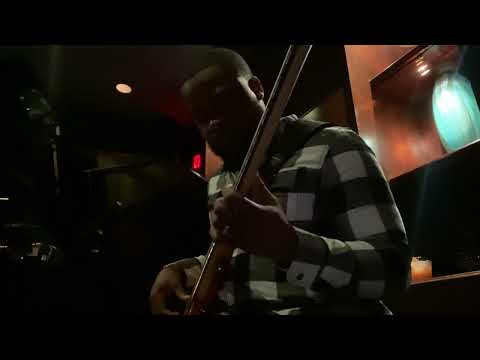 Bass solo to Blue Bossa playing my Michael Kelly Pinnacle 5 string bass