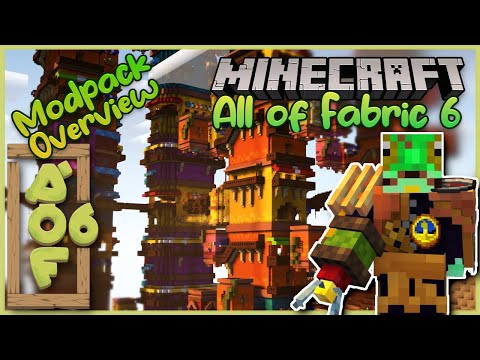 All of Fabric 6 is here! | Minecraft 1.19 | Modpack Overview