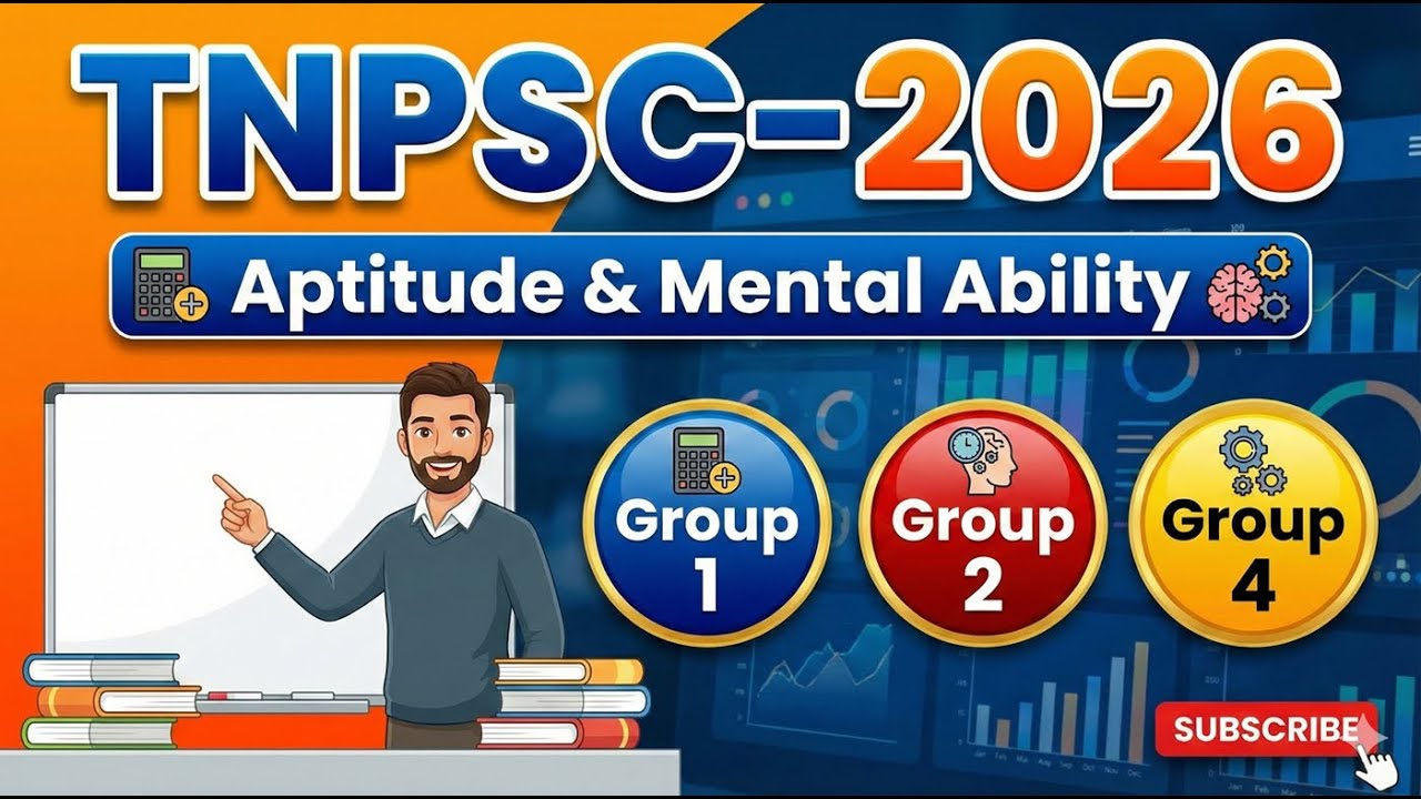 TNPSC-2026 GENERAL APPTITUDE