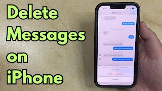 How to Delete Messages on iPhone 13 - Step by Step