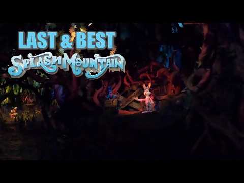 Video: LAST & BEST Splash Mountain, POV of Tokyo Disneyland's Log Flume | Non-Copyright