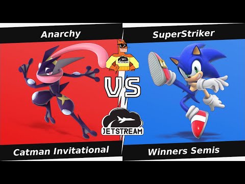 Catman Invitational Winners Semis - Anarchy (Greninja) Vs SuperStriker (Sonic) - SSBU