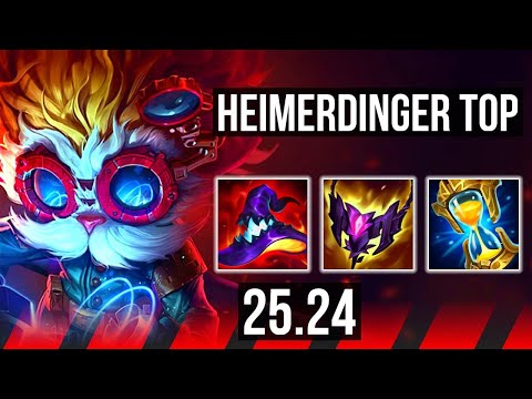 HEIMERDINGER vs MORDEKAISER (TOP) | 11/2/5 | KR Master | 25.24
