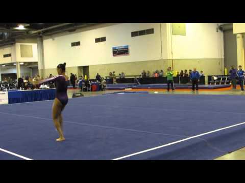 HNI 2016 Open Team Cup Carolyne Pedro BRA on FX