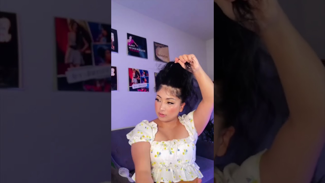 QUICK #PINUP HAIRSTYLE