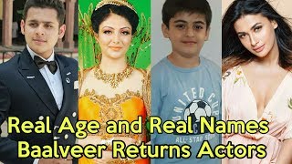 Real Age and Real Names of Baalveer Returns Cast A