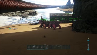 実況放送  初見歓迎！？　ARK 公式サーバー　いざ恐竜島にて皮集め