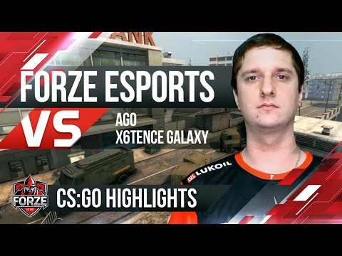 CS:GO Highlights: forZe vs. AGO, X6TENCE @ECS Season 7