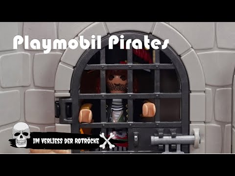 PLAYMOBIL Pirates -Im Verließ der Rotröcke- In the dungeon of the redcoats -  Kinderspielzeug Video