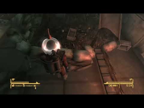 Fallout New Vegas Very Hard Difficulty Hardcore Mode Activating Archemedes pt 17
