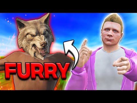 Trolling Cringe FURRIES in Gta Rp...