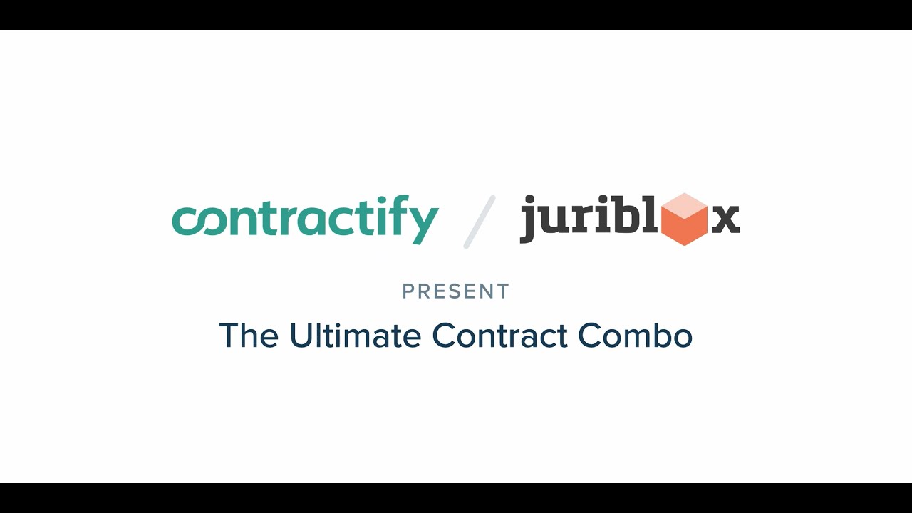 Contractify x JuriBlox  - The Ultimate Contract Combo