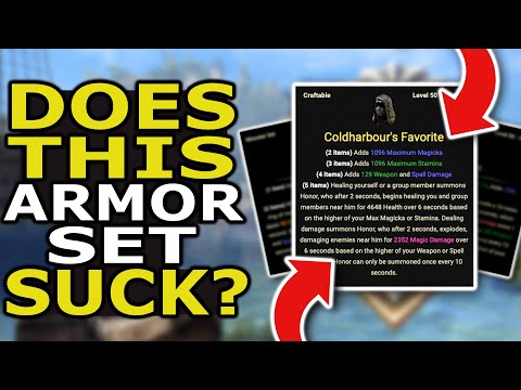 This Armor Set Surprised Me! Does this Armor Set Suck in ESO?