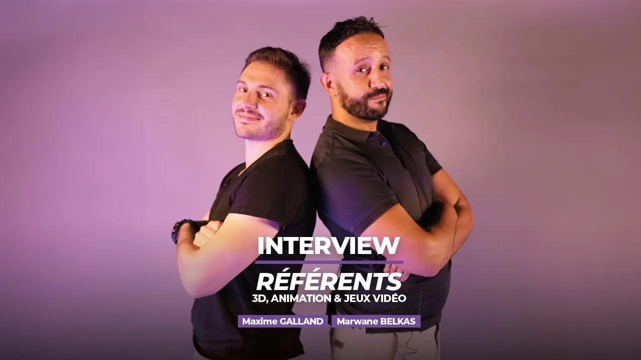 Interview Co-référents ANIM 3D Maxime et Marwane, Montpellier YNOV Campus