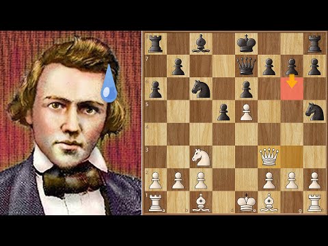 Löwenthal's Immortal? || Löwenthal vs  Morphy (1858)