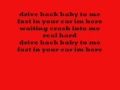 gwen stefani crash with lyrics 