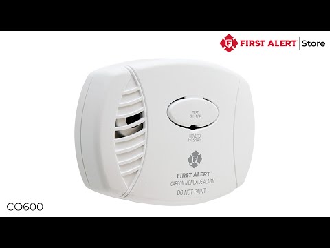 First Alert Basic Plug-In Carbon Monoxide Alarm - (CO600)