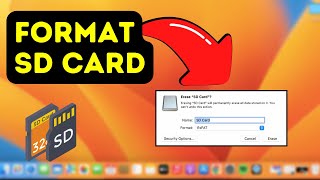 How To Format SD Card In Macbook Air/ Pro or iMac
