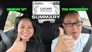 Why did we want the DIAMOND PLUS status with CAESAR'S REWARDS