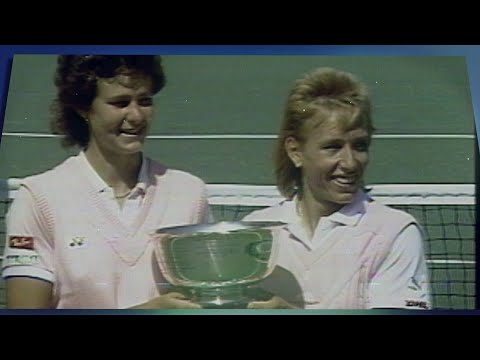 US Open Tennis 50 Moments That Mattered: Martina Navratilova Wins the 1987 Triple Crown