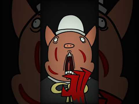 Put Your Finger Here! | The Three Little Pigs Analog Horror (ANIMATION) #animation  #analoghorror