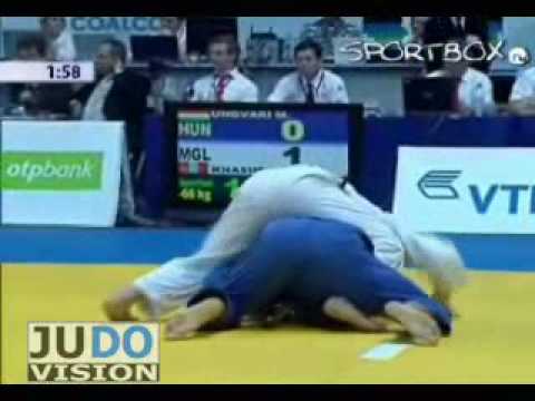 JUDO 2009 Grand Slam Moscow: Miklos Ungvari (HUN) - Tsagaanbaatar Khashbaatar (MGL)
