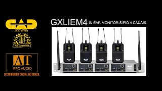 Video thumbnail for CAD GXLIEM4 IN EAR MONITOR WIRELESS SYSTEMS - AT PROAUDIO by AT PROAUDIO