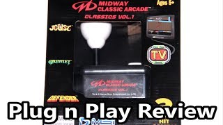 Midway Classic Arcade Classics Vol 1 Plug n Play MSI 2018 Review - The No Swear Gamer Ep 526