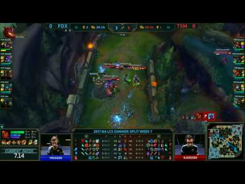 FOX vs TSM Highlights Game 1 NA LCS Summer 2017 Echo Fox vs Team Solo Mid by Onivia