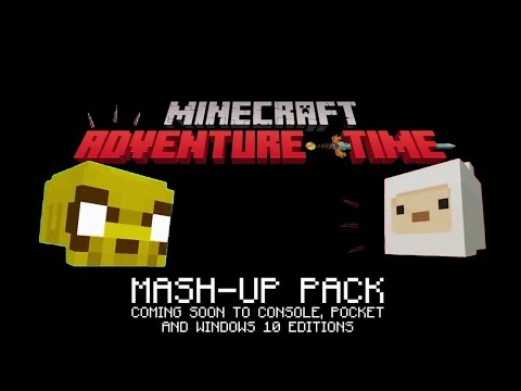 Nintendo Master - Minecraft : pack mash-up Adventure Time Trailer