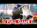 BATTLEFIELD 1 Gameplay Walkthrough Campaign FULL GAME [4K 60FPS PC RTX 3090] - No Commentary