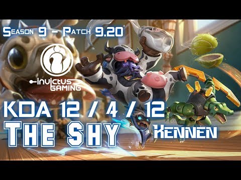 IG The Shy KENNEN vs RYZE Top - Patch 9.20 EUW Ranked