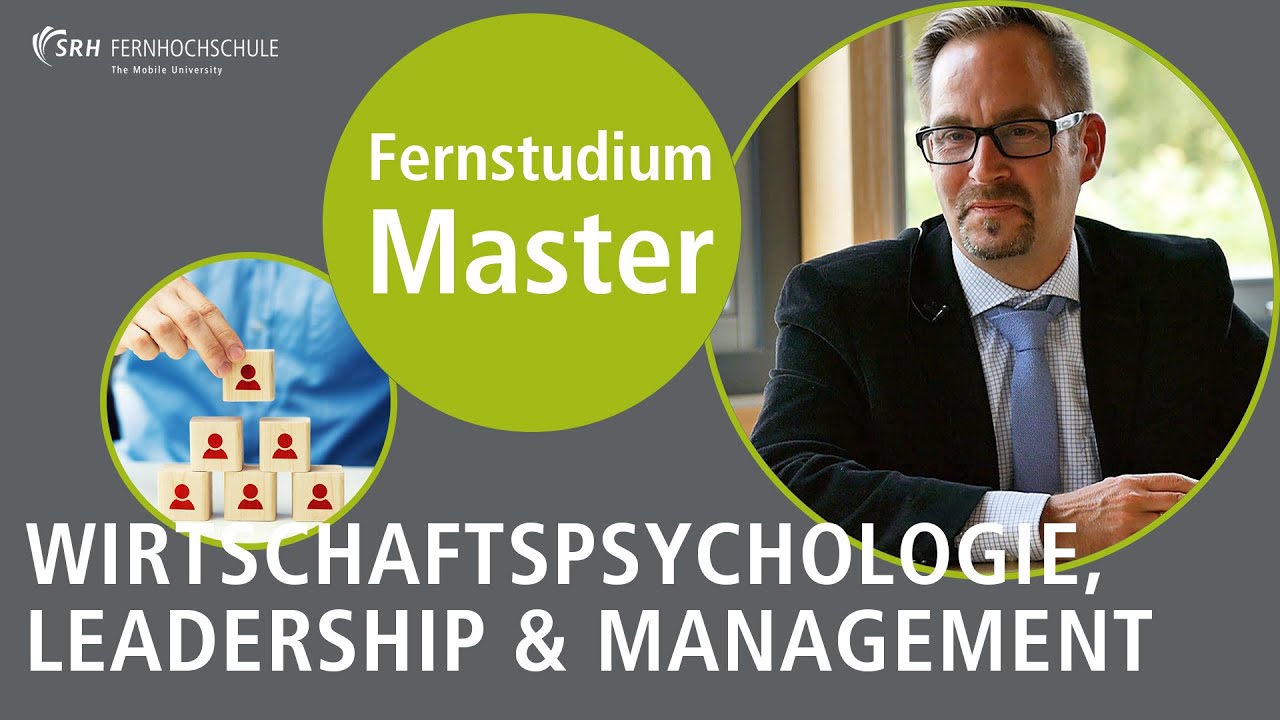 Wirtschaftspsychologie, Leadership & Management studieren – an der SRH Fernhochschule