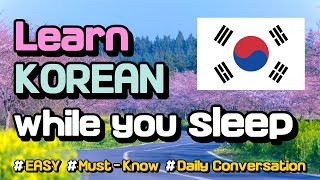 Korean Conversation: Learn while you Sleep l Most Common Korean Phrases for beginners.46