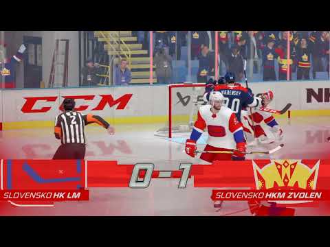 NHL™ 22    Tipos Extraliga  29.kolo   HKM Zvolen - HK 32 Liptovský Mikuláš