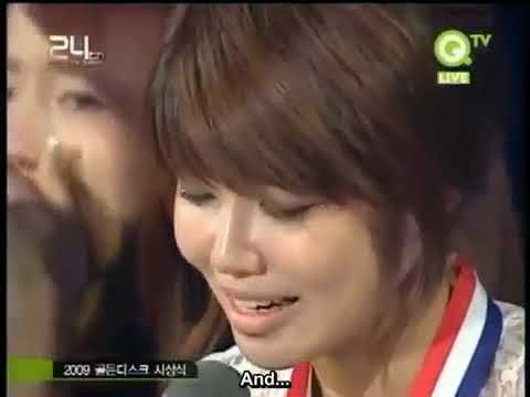 091210 [Eng] 2009 Golden Disk Awards SNSD Digital Daesang Win