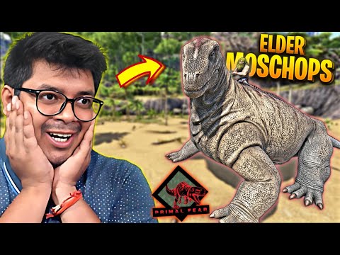 I Tamed A Giant Dino Elder Moschops - Ark Primal Fear - PART 3 (HINDI)