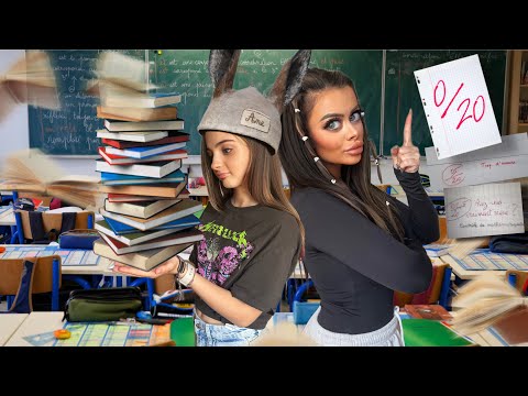 ON RETOURNE A L’ÉCOLE POUR JUGER TOUT LES BULLETINS DE MA FILLE ( vous êtes pas prêts … 😭)