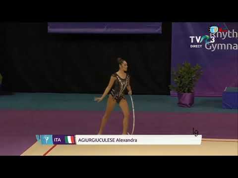 Alexandra Aguirgiuculese Hoop Final World Challenge Cup Cluj-Napoca 2021