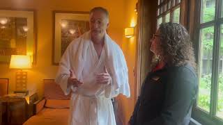Rainy weather  So Now What  Let's go to the Trillium Spa at Seven Springs Mountain Resort.