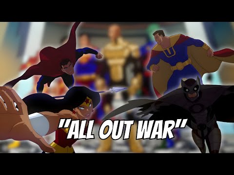 The JUSTICE LEAGUE dogwalking the CRIME SYNDICATE (Full Version)