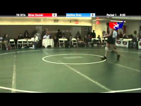 WM 72 KG - RR2 - Hiroe Suzuki (JPN) vs. Adeline Gray (NYAC)