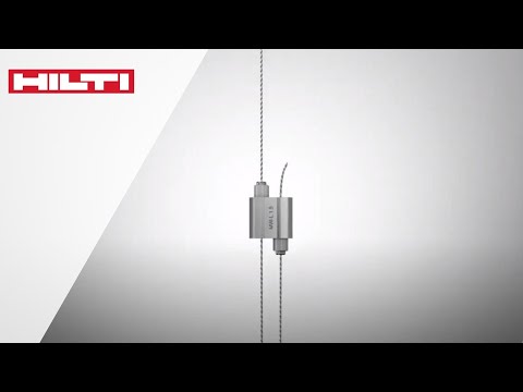 VORSTELLUNG HILTI MW Drahtseil-Abhängesystem