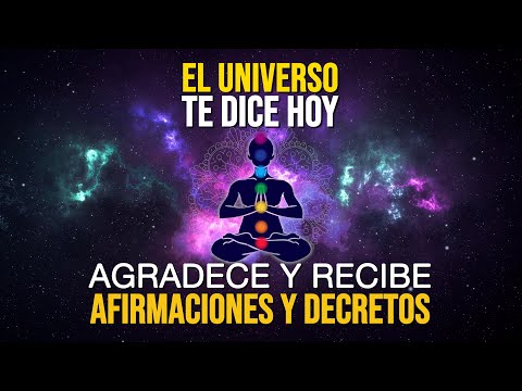 🚀 THE UNIVERSE TELLS YOU TODAY Be Thankful and Receive | Powerful Affirmations and Powerful Decrees🌟