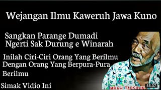 Download lagu Ancient Javanese Knowledge || Understand the Dumadi Parane || Mbah Tarsidin mp3