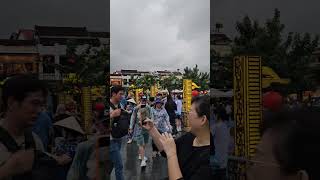 Hoi An Old Town starts to get very crowded before sunset #hoian #vietnam #shorts