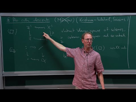 Georg Tamme - 3/3 Localizing Invariants and Algebraic K-theory