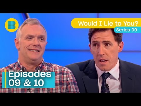 The Unseen Bits | Would I Lie to You? - S09 E09 & 10 - Full Episode | Banijay Comedy