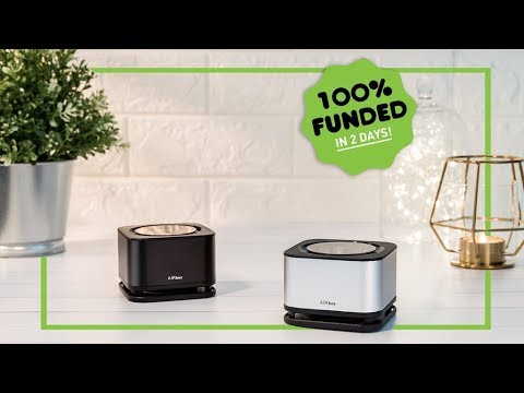 省スペースで強力な空気清浄効果を 「AIRbox」